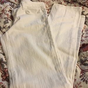 J brand white flare jeans